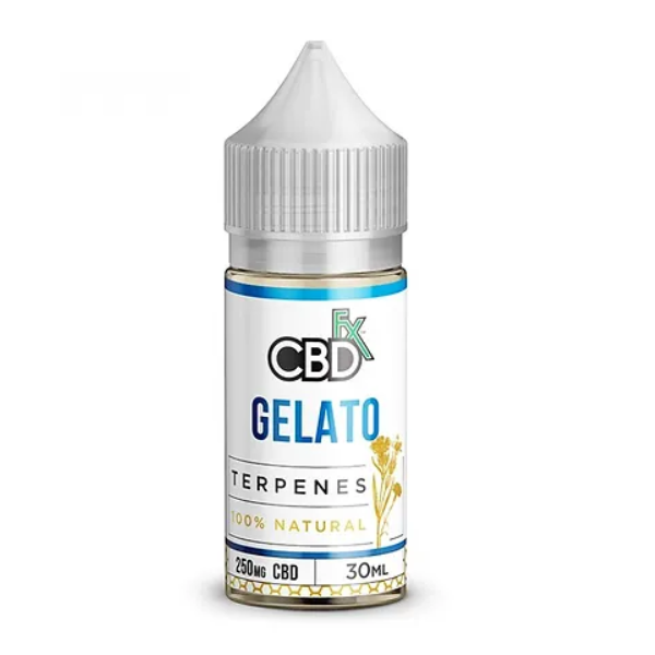 250mg TERPENES OIL GELATO 60ml - cbdfx.pk